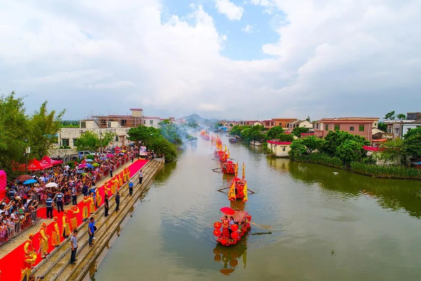 斗門水上婚嫁習(xí)俗已成為著名文化旅游名片（珠海市文化廣電旅游體育局供圖，謝儒偵 攝）.jpg