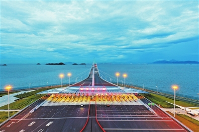 港珠澳大橋（資料圖片）。.jpg