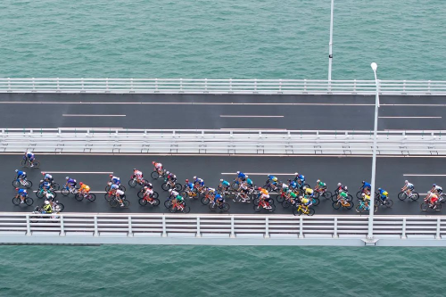 2024粵港澳公路自行車賽暨第十五屆全國(guó)運(yùn)動(dòng)會(huì)公路自行車測(cè)試賽（資料圖）。.jpg